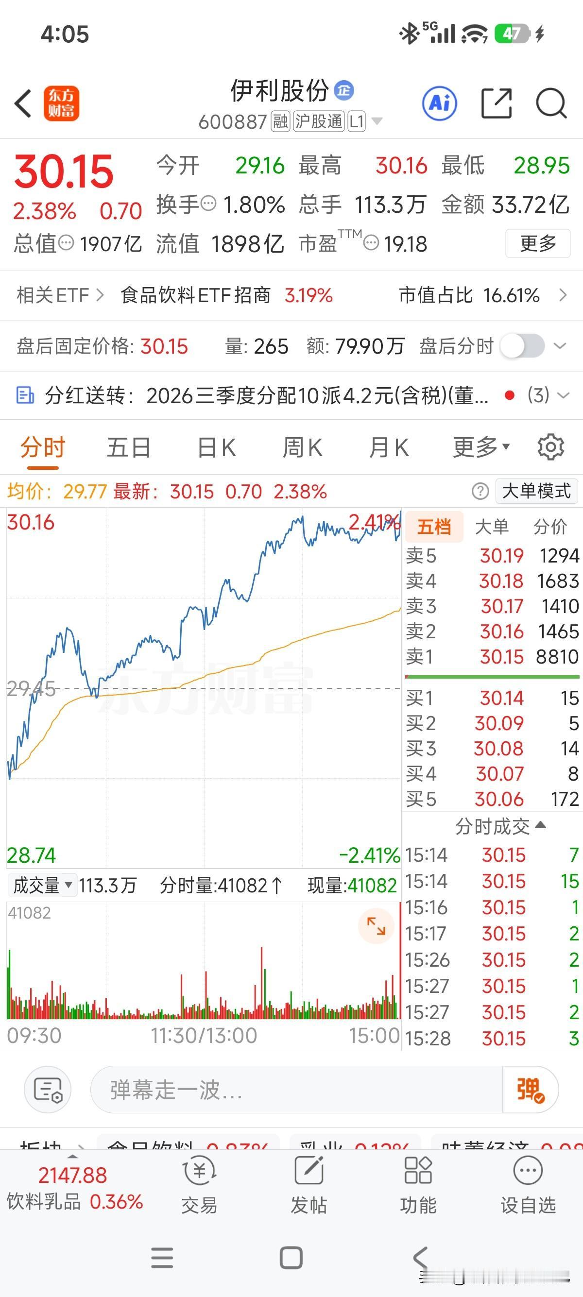 终于创近几年新高了，回想第一次介入的时候还是24年924之前，记得第一笔建仓是2