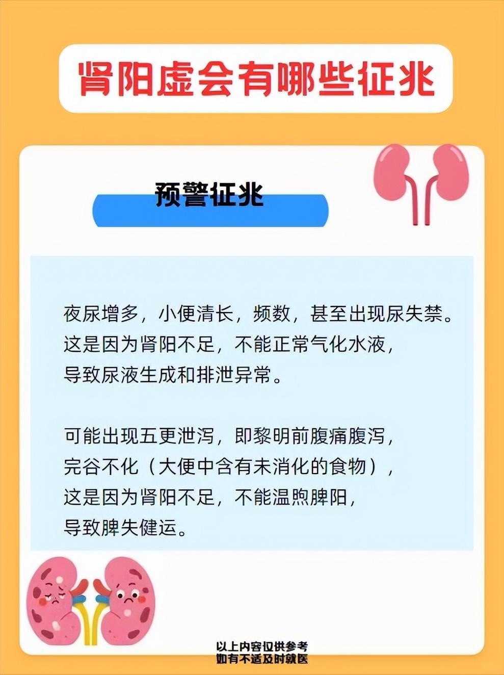 肾阳虚是什么？它的征兆有哪些？