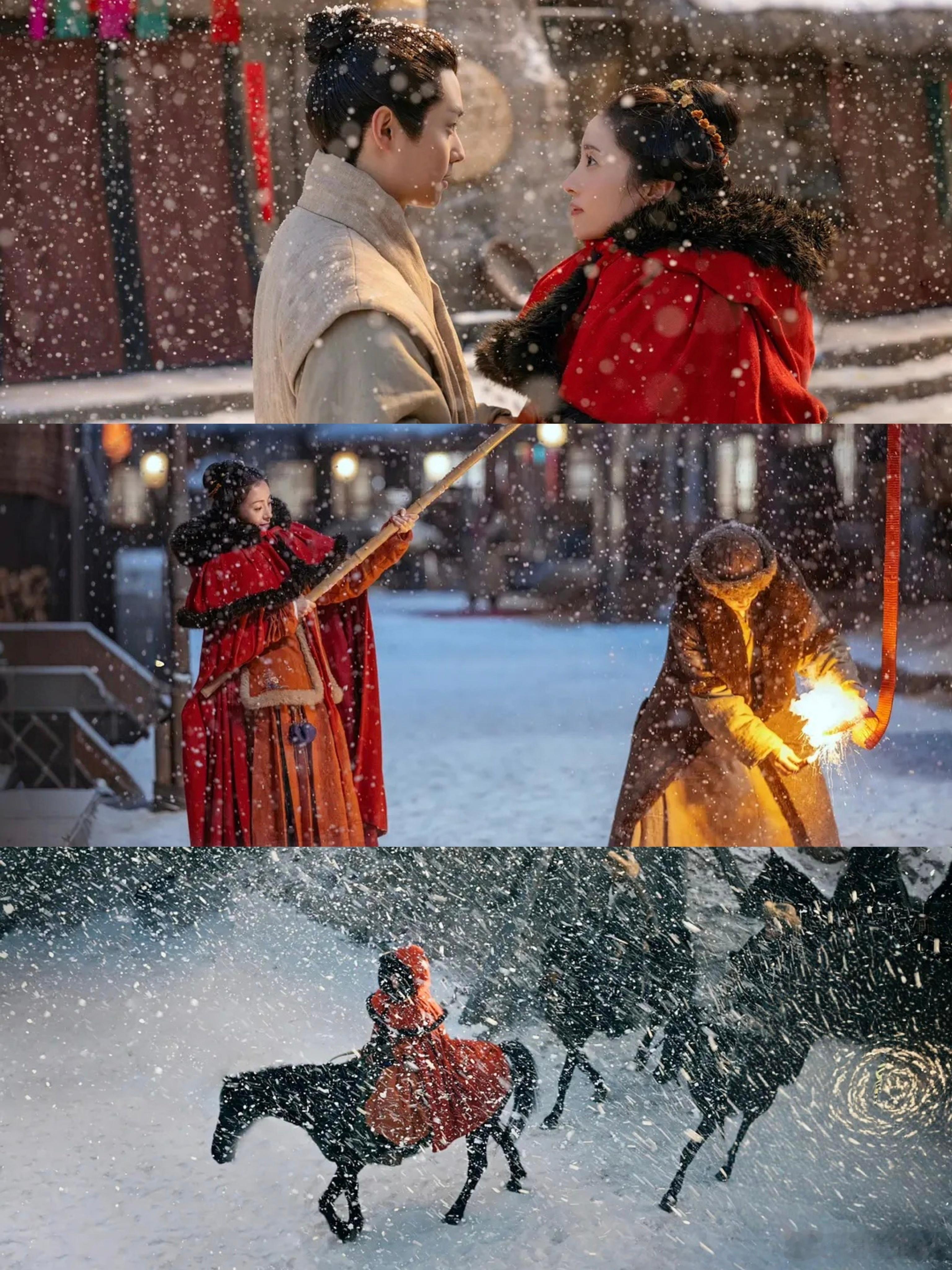 在拍摄雪景氛围感这块，唐人真的没输过！ 