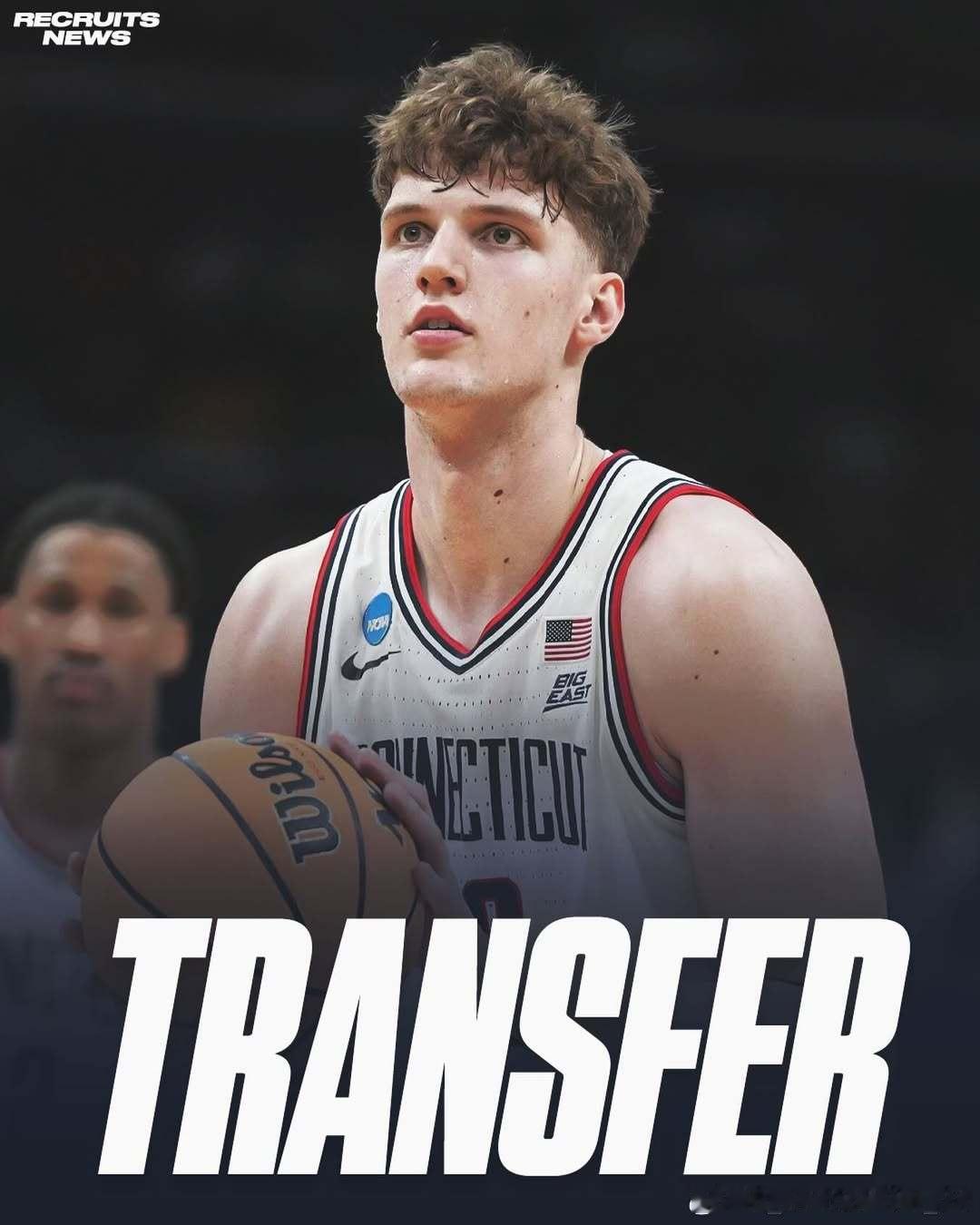 康涅狄格大学中锋、前麦当劳全明星赛球员埃里克·赖伯(Eric Reibe)进入转