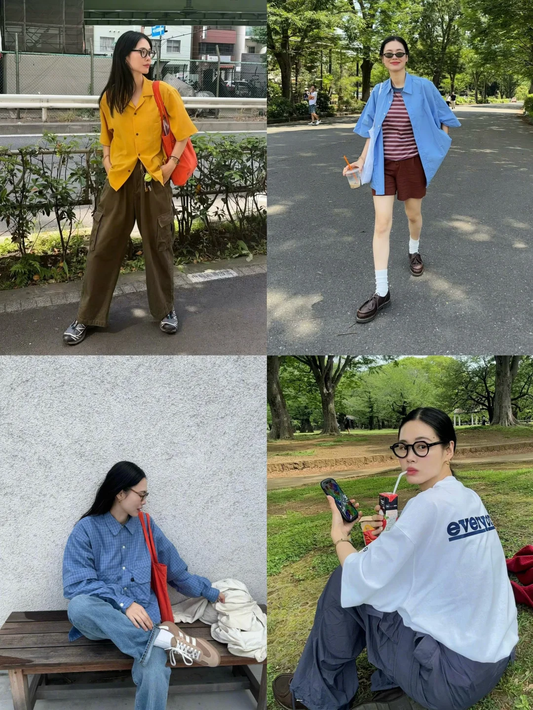 🟠 日模田中今年的一些日常私服～