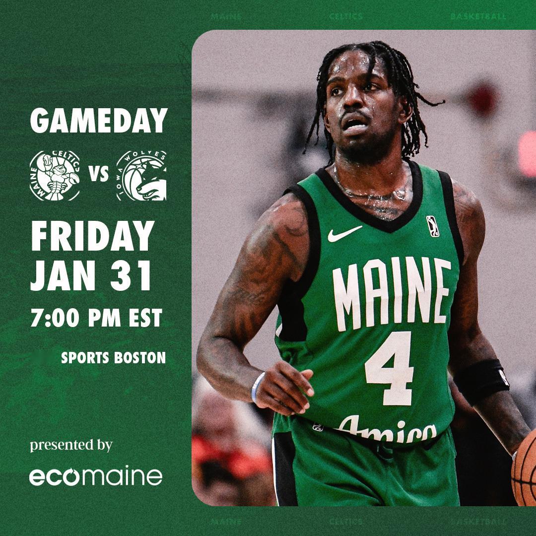 缅因州凯尔特人  GAME DAY ! LET‘S GO CELTICS ☘️ 