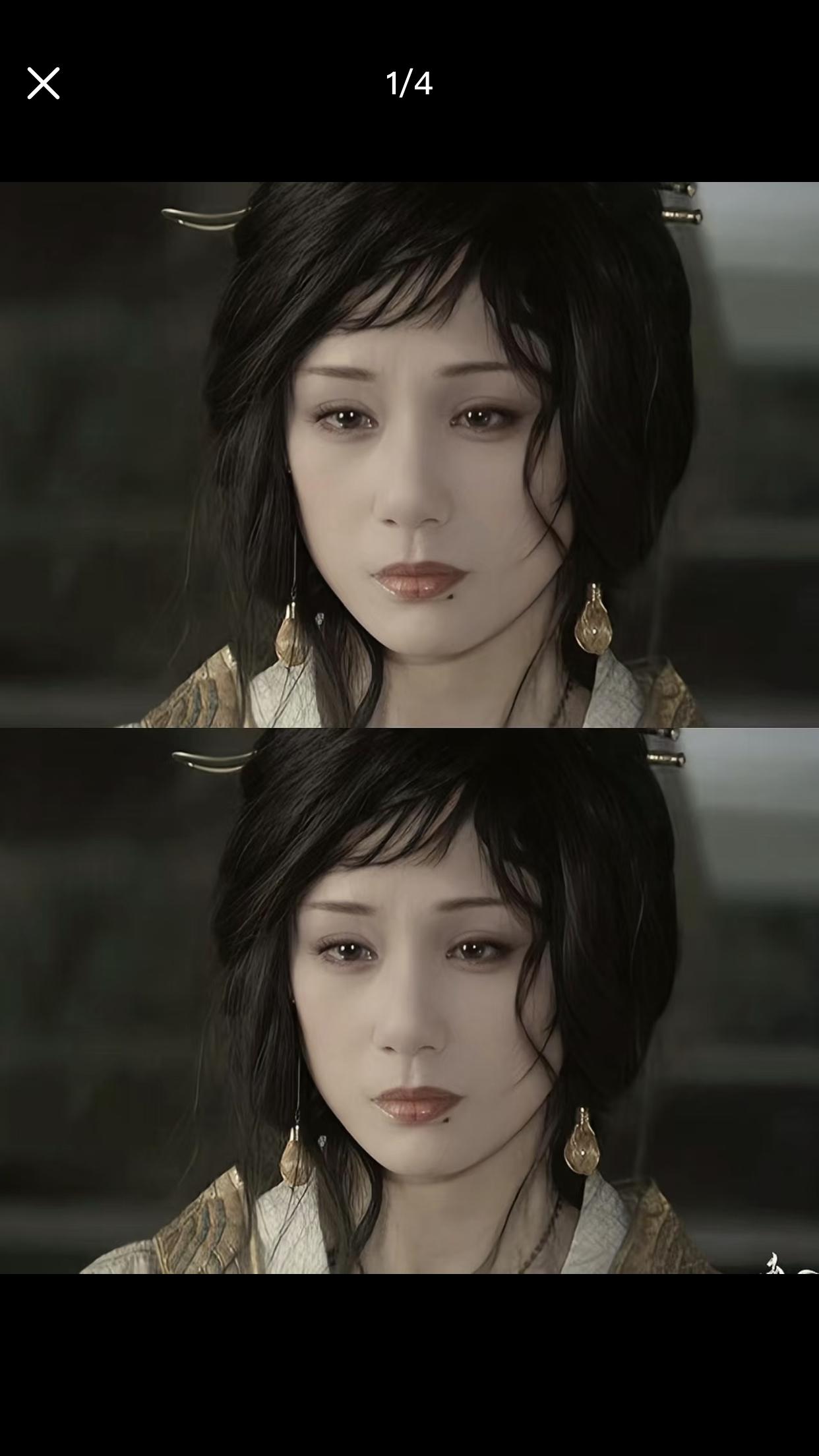 如今谁比得了，
真的很凄美的氛围感，
她去演聊斋之类的影视作品很适 配，
如今娱