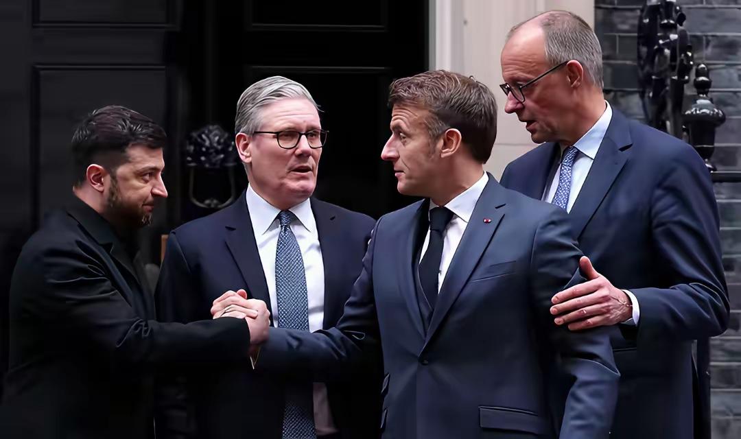 这三位欧洲老兄，可把泽连斯基忽悠惨了。要不是他们一个劲推波助澜、拱火递刀，俄乌冲