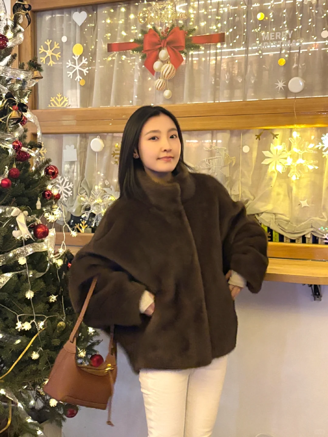 时髦小姨穿搭｜过年回家倒计时咯🤎🧸🧨