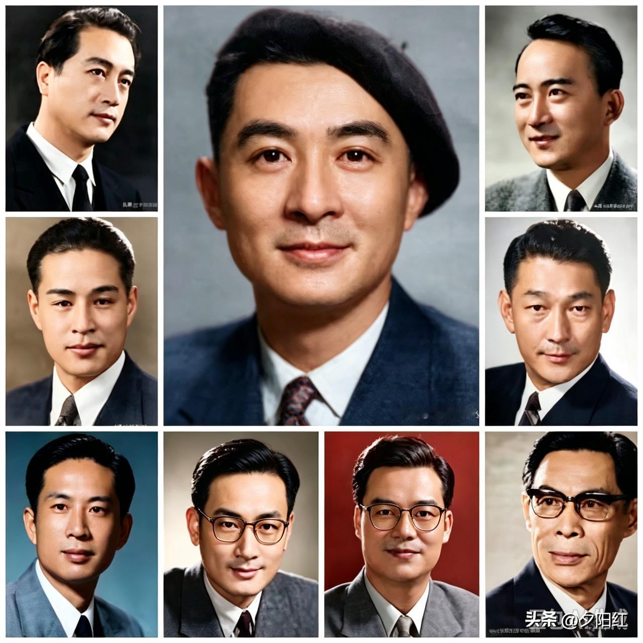 我国早期银幕十大杰出男明星分别都是：
赵丹，陶金，孙道临
金焰，馮喆，庞学勤
于