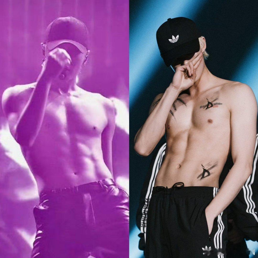 张艺兴和王鹤棣裸上身舞台，get到谁了？ 