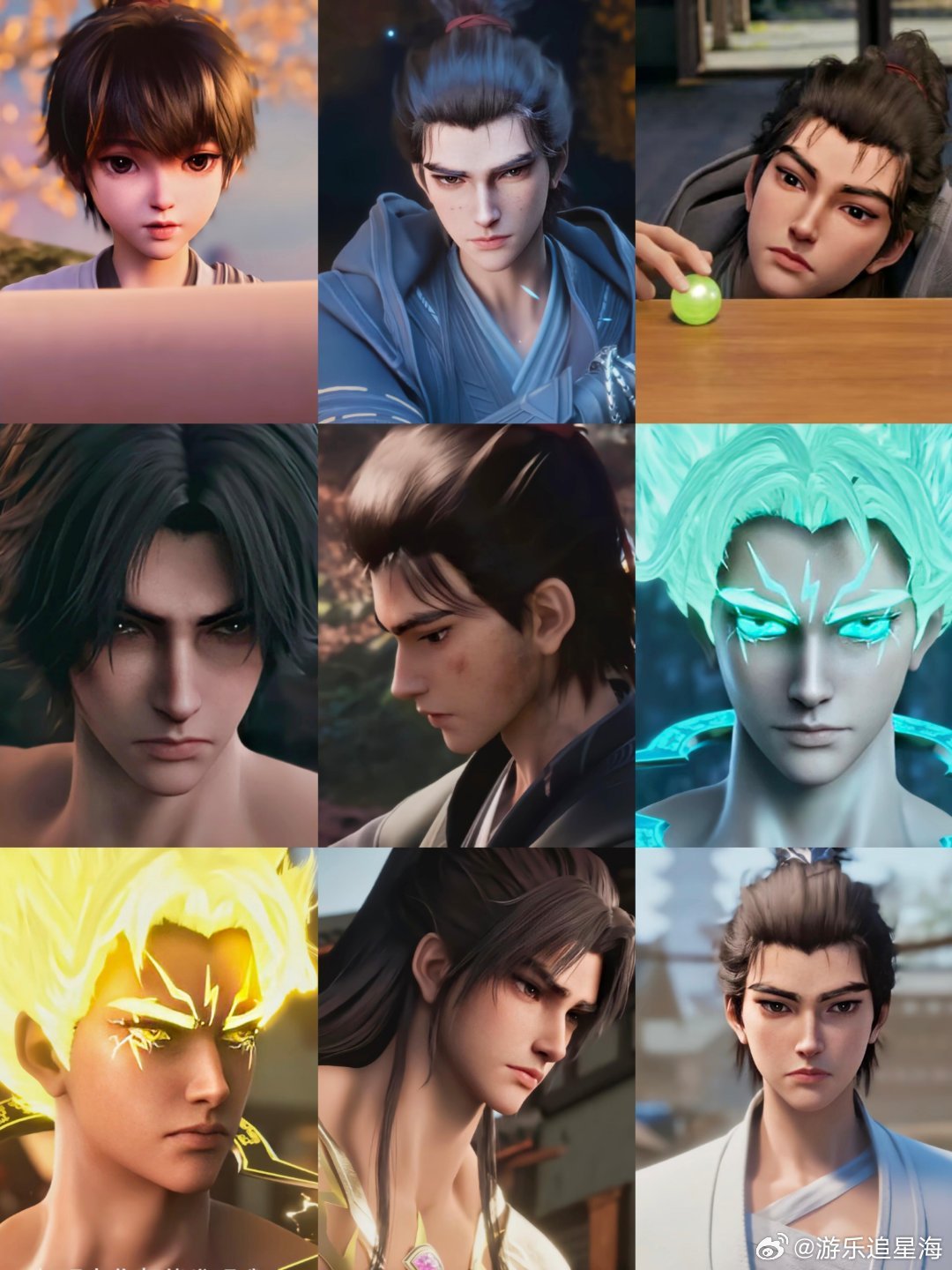 沧元图3孟川新造型曝光沧元图动画 沧元图3孟川新造型惊艳亮相，红发带束发少年感十