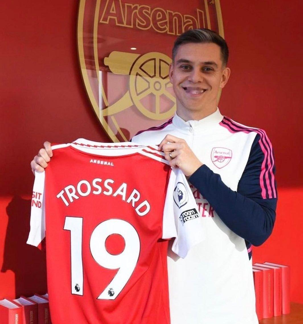 2023年的今日，阿森纳以2000万英镑基础转会费从布莱顿签下特罗萨德，总价最高