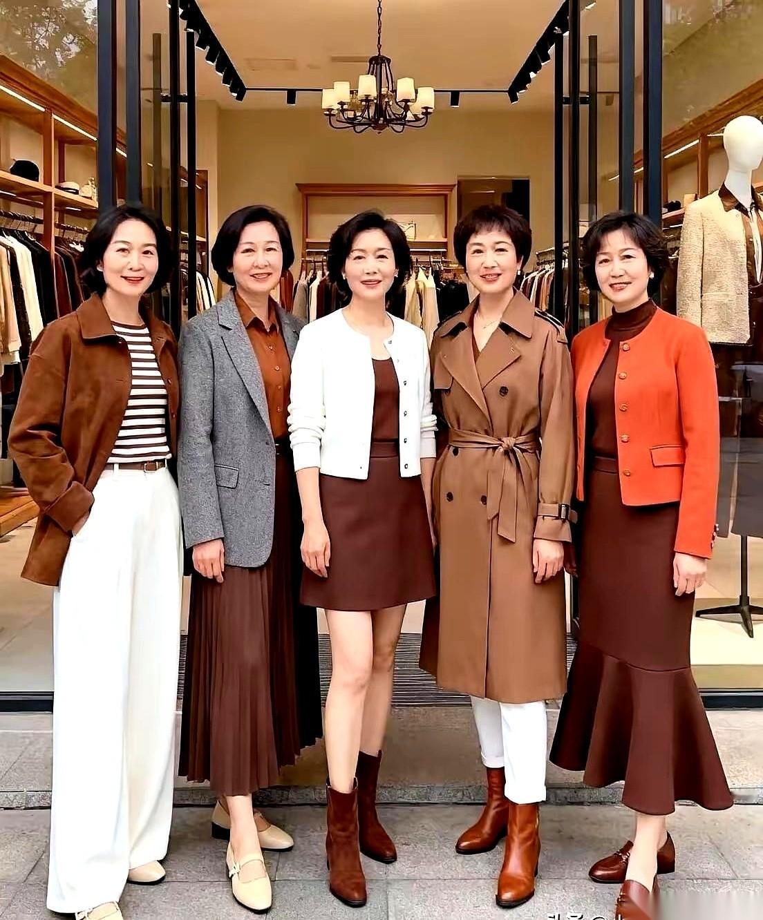 我跟你说，今儿看到几张照片，真给我看愣了。
是几个老太太。
不，这么说不准确，是