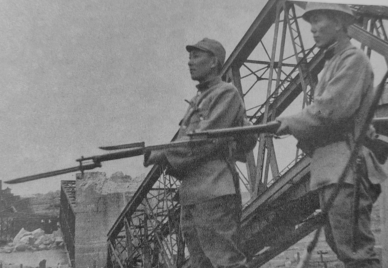 1938年，日军第13师团第26旅团，第103旅团从临淮关方向蚌埠，2月2日，蚌