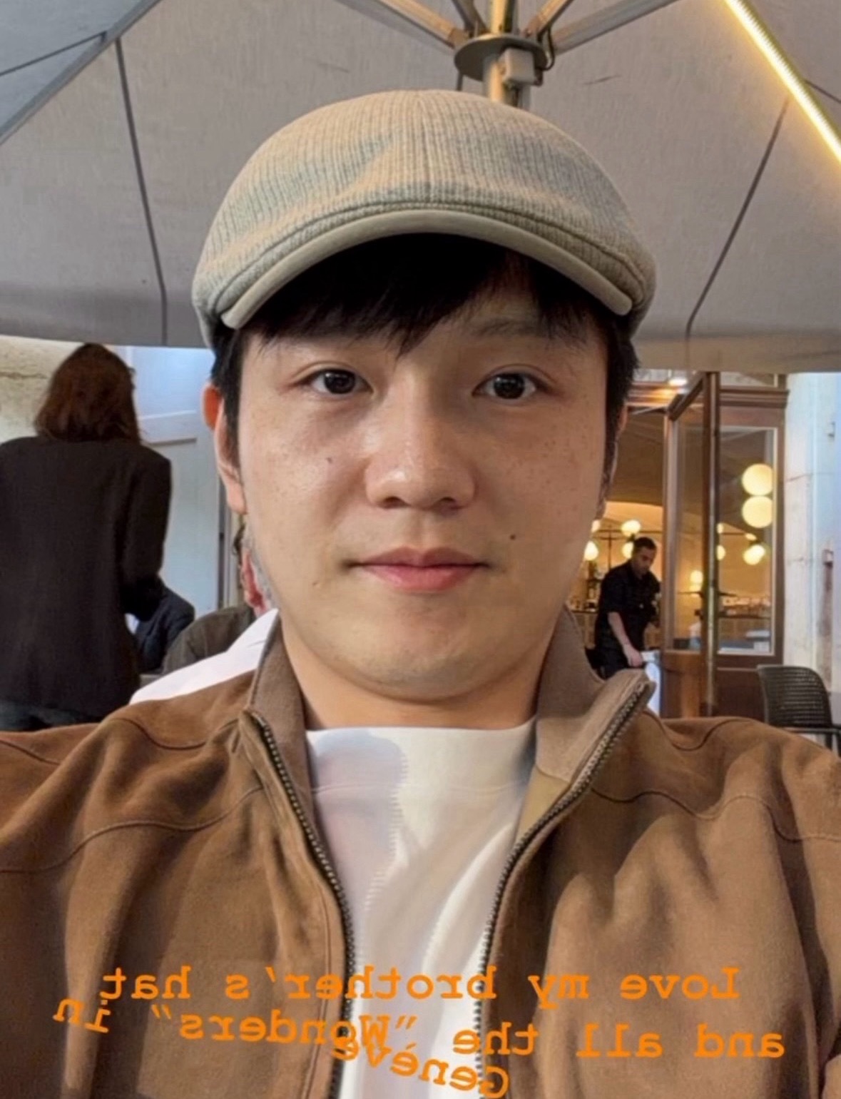 我孩子是小画家呀 你们再说是老头帽我干你！ 