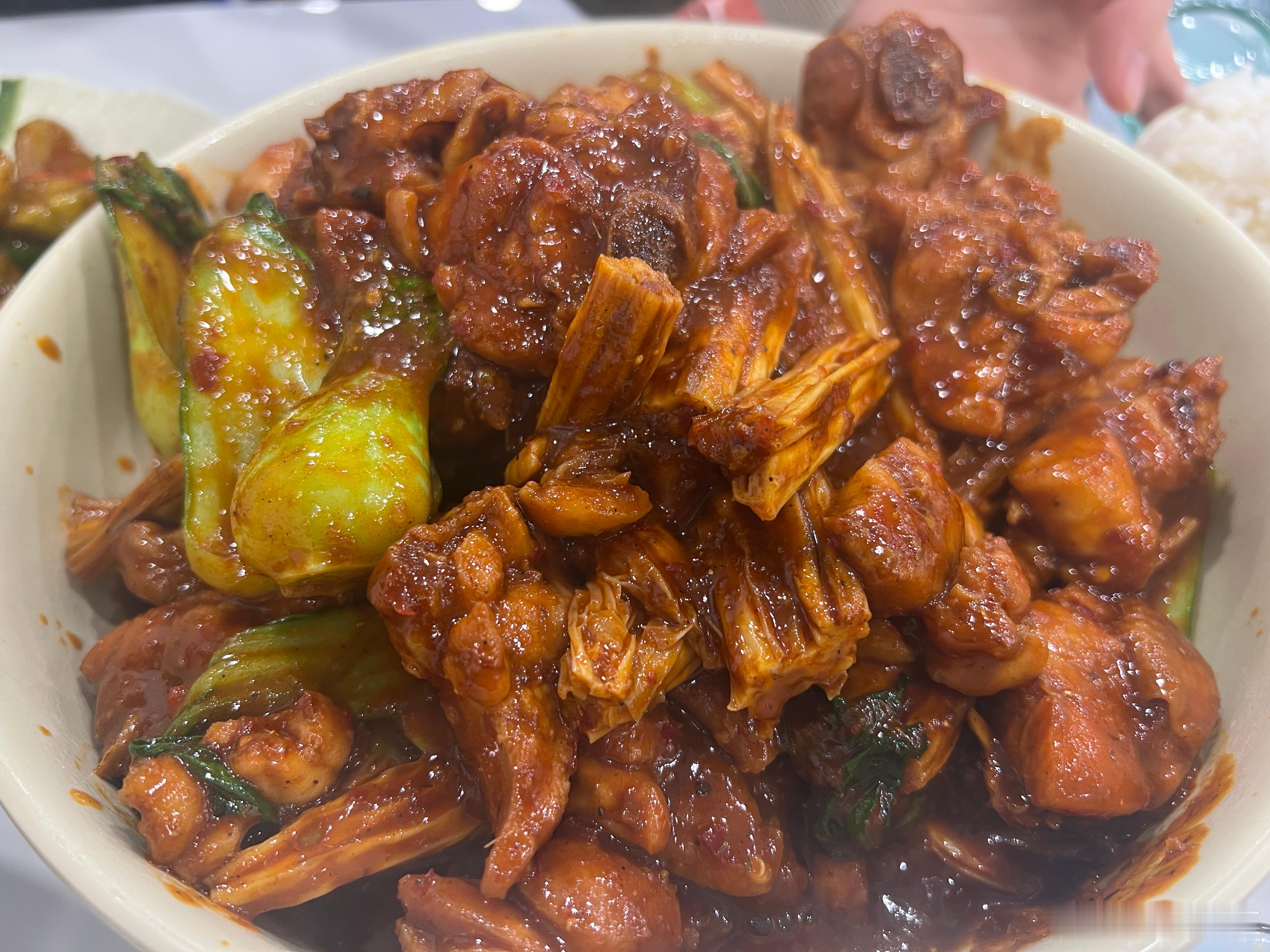唐山一大特色菜麻辣鸡块还得是八方后身的味道正 ​​​