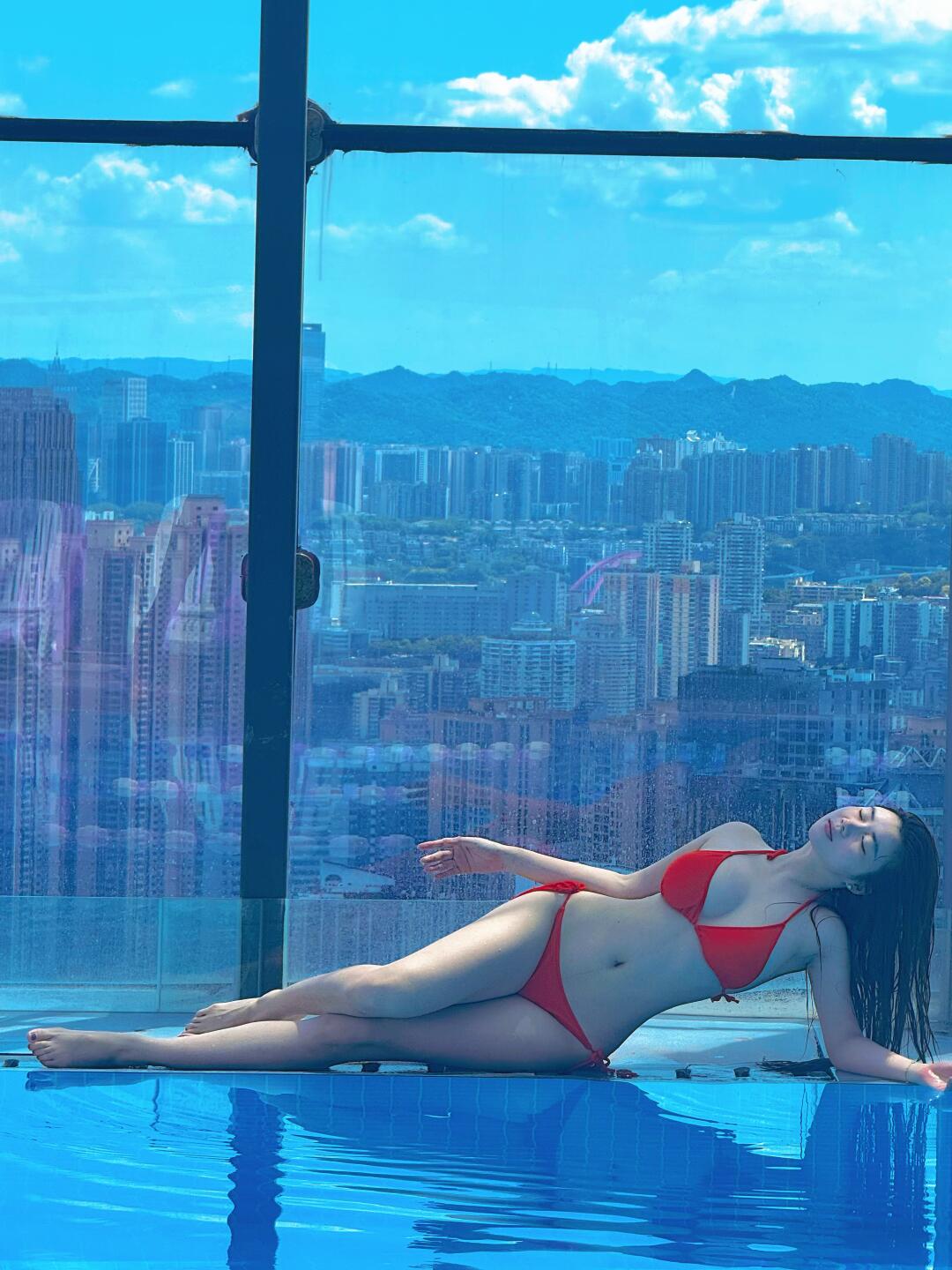 重庆比基尼身材天花板