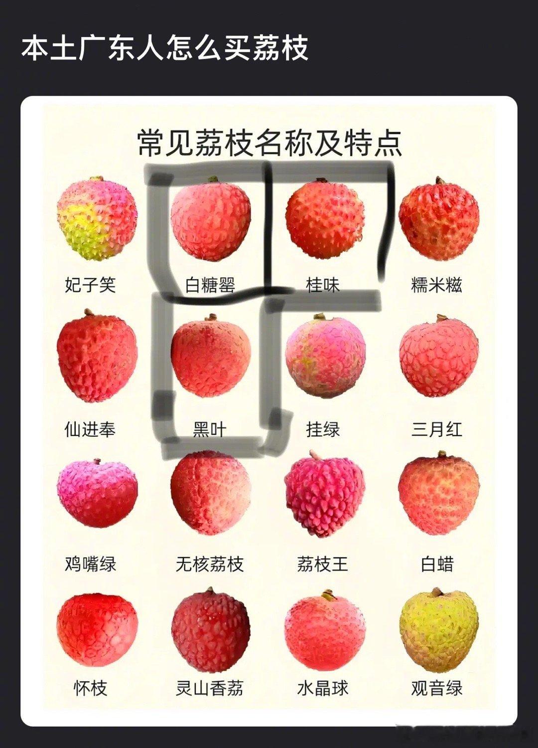 大家一般吃哪种荔枝？ ​​​