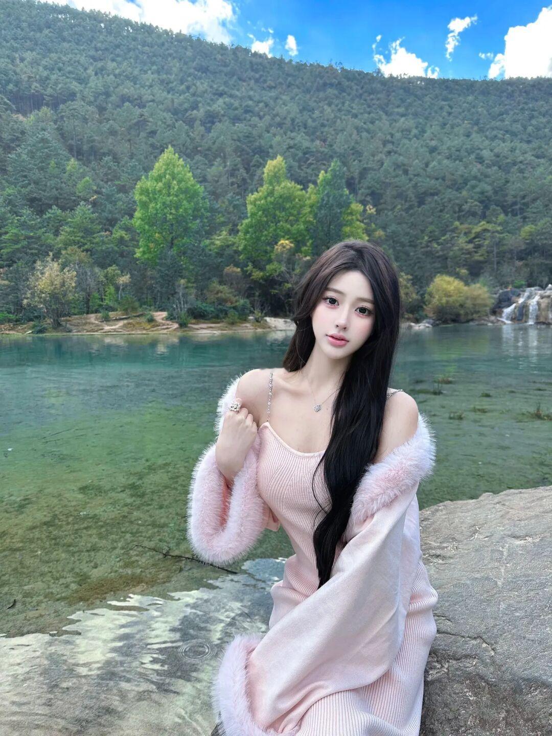 蓝月谷太美了