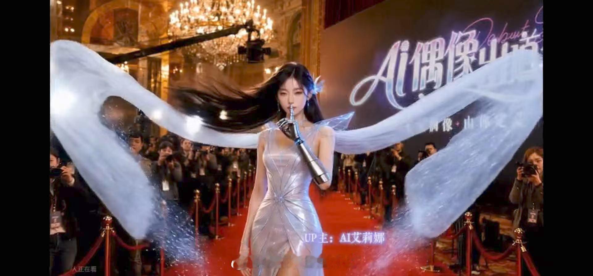 AI偶像都开始走红毯了 红毯赛道迎来数字新势力！大批虚拟爱豆踏红毯而来，细节质感