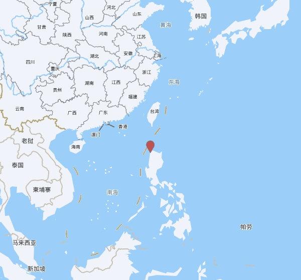 【美国地质勘探局】发布，2025-10-17 16:31:50 在 达维拉，菲律