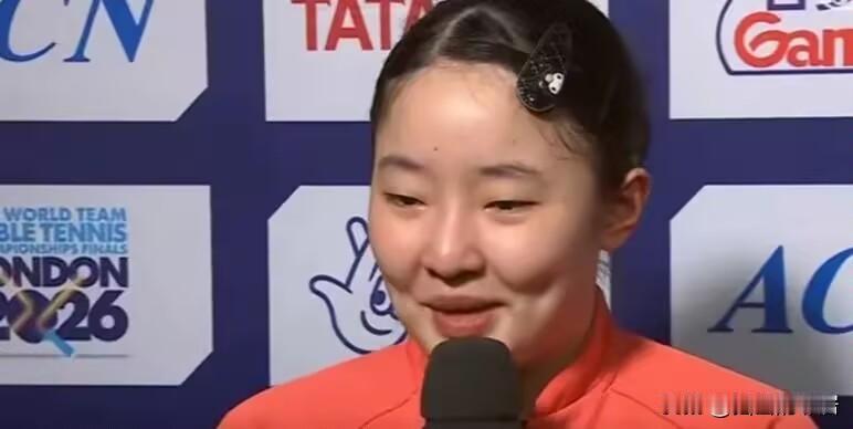 中国女队获得冠军，日本女队获得亚军，赛后张本美和接受了日本媒体的采访，谈了谈这场