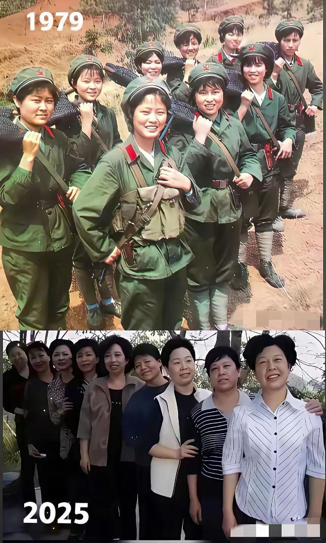 同样的九个人，时隔四十六年。