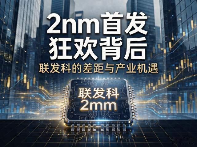 2nm首发的狂欢背后：联发科这次和苹果、高通到底差在哪