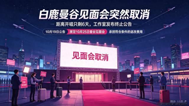 见面会取消+注销公司，白鹿真要跑路？