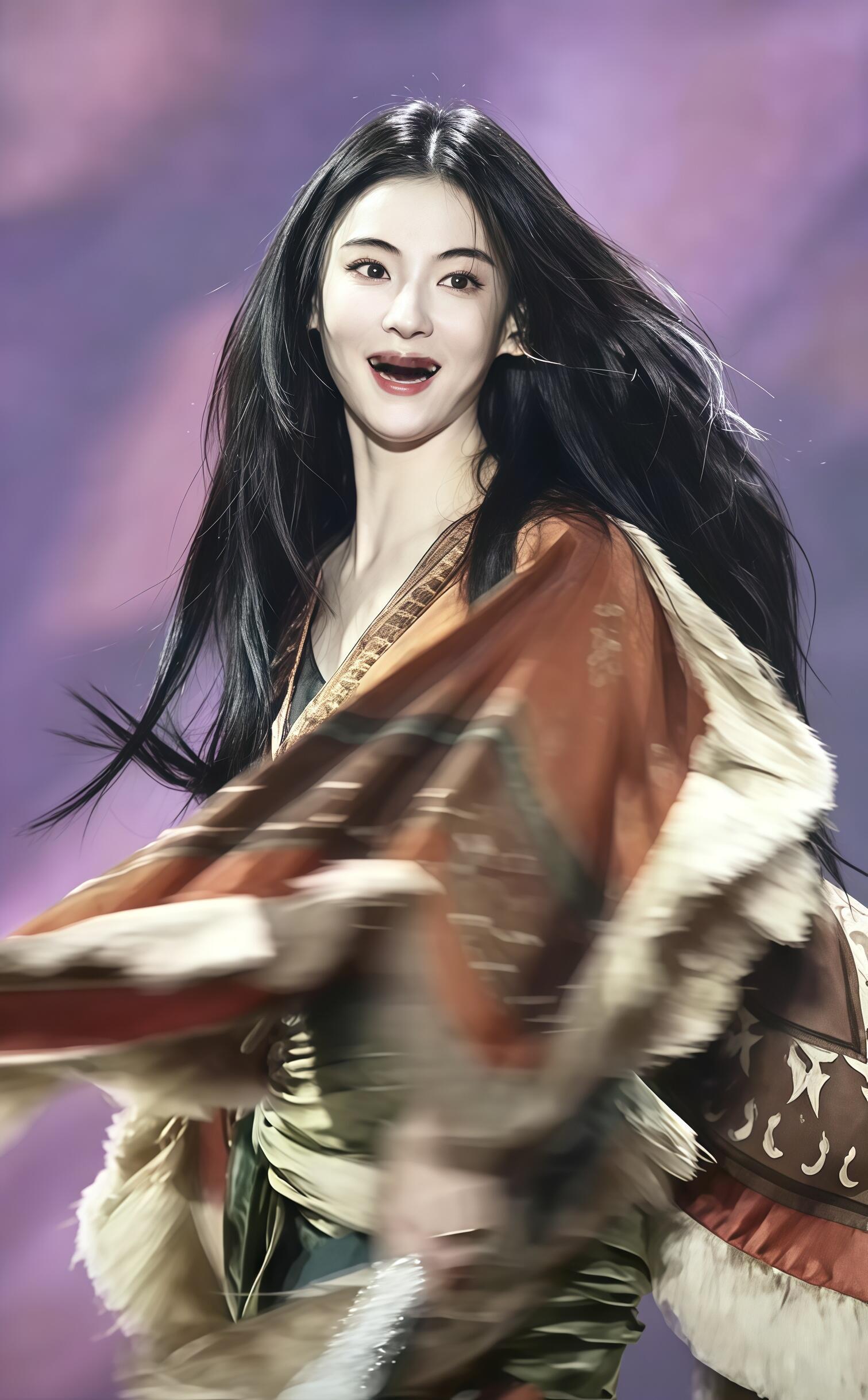 张柏芝有种经济上行的美这张～回到了无极时期 
