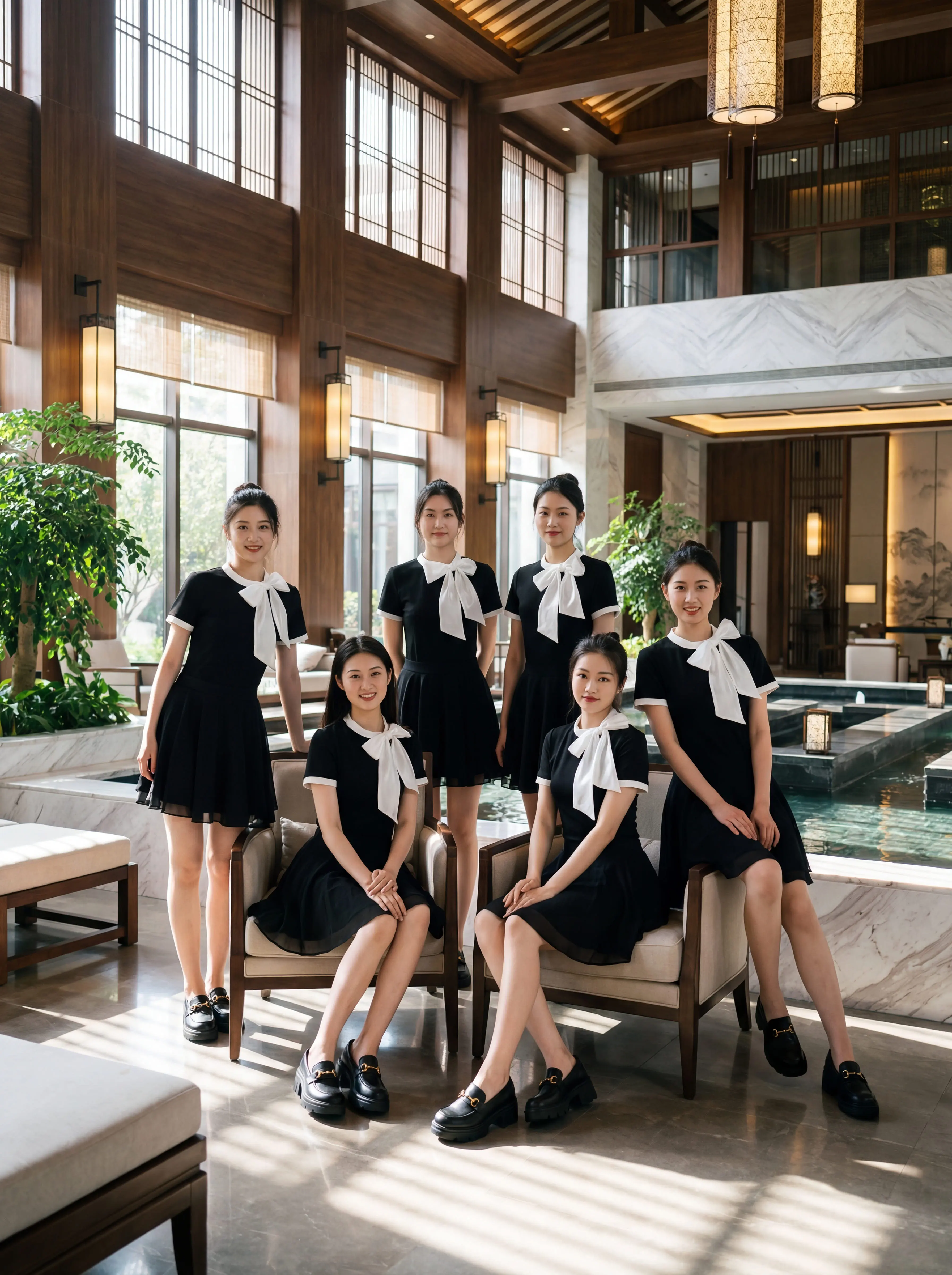 棠越这套黑 T 黑裙套装我锁死！ 不用动脑穿搭，一套出门超省心 显瘦显...