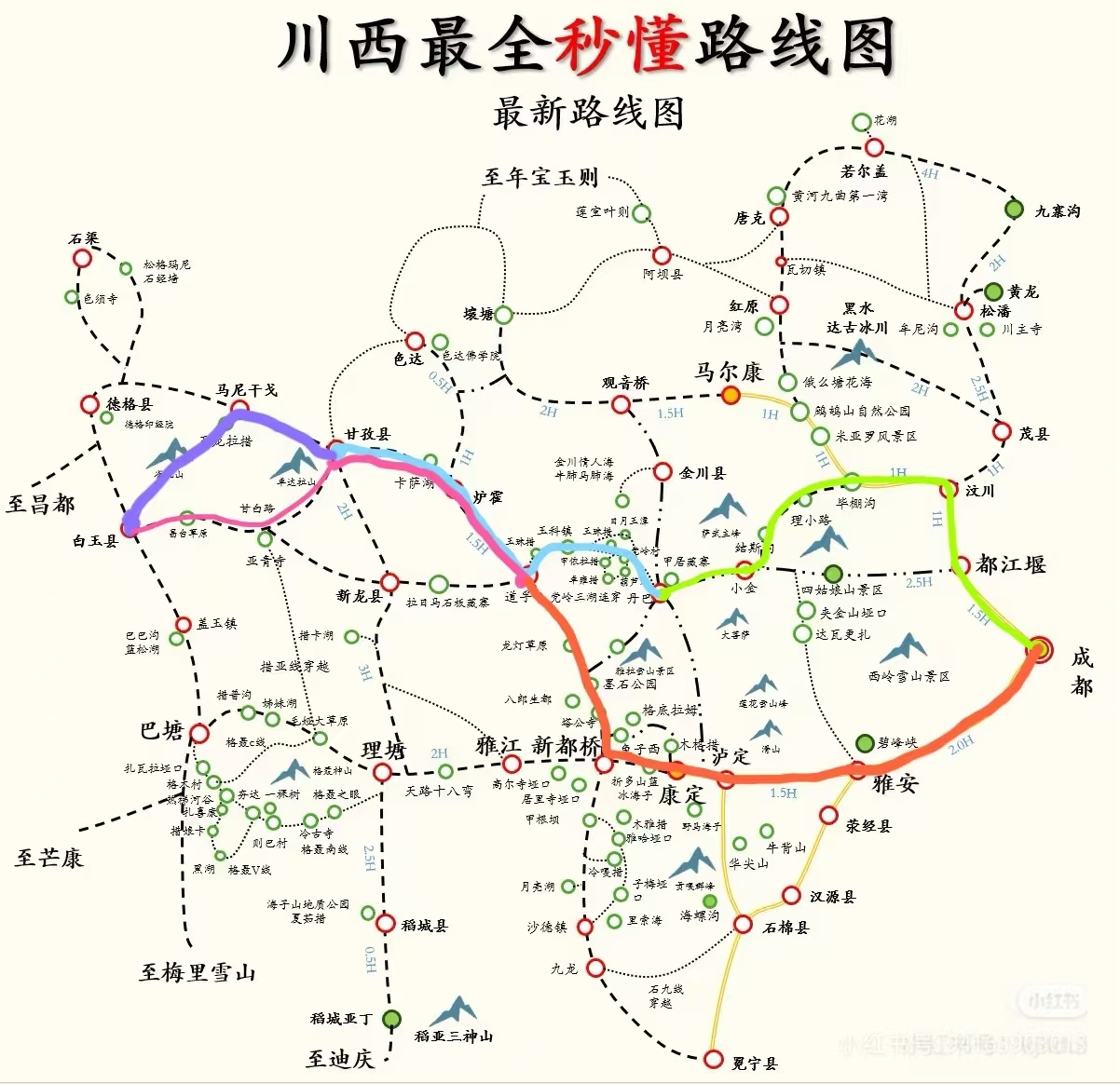 旅游地图 