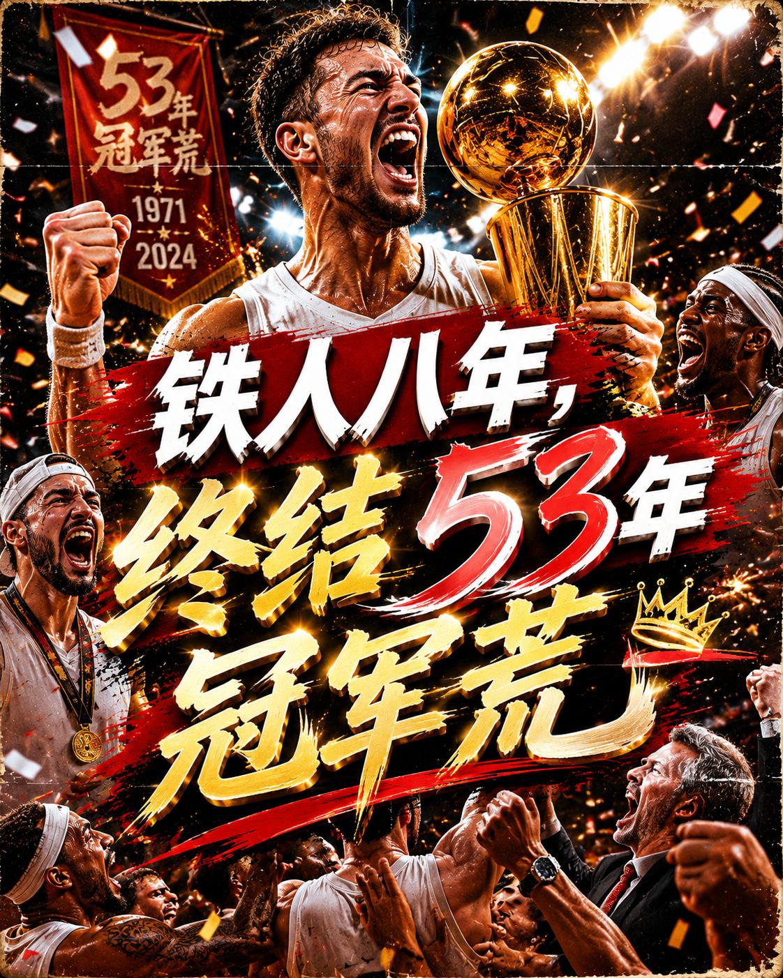 辗转八年，铁人锋线终于成功捧杯，看来，只要努力付出，只要努力训练，他同样能够把球