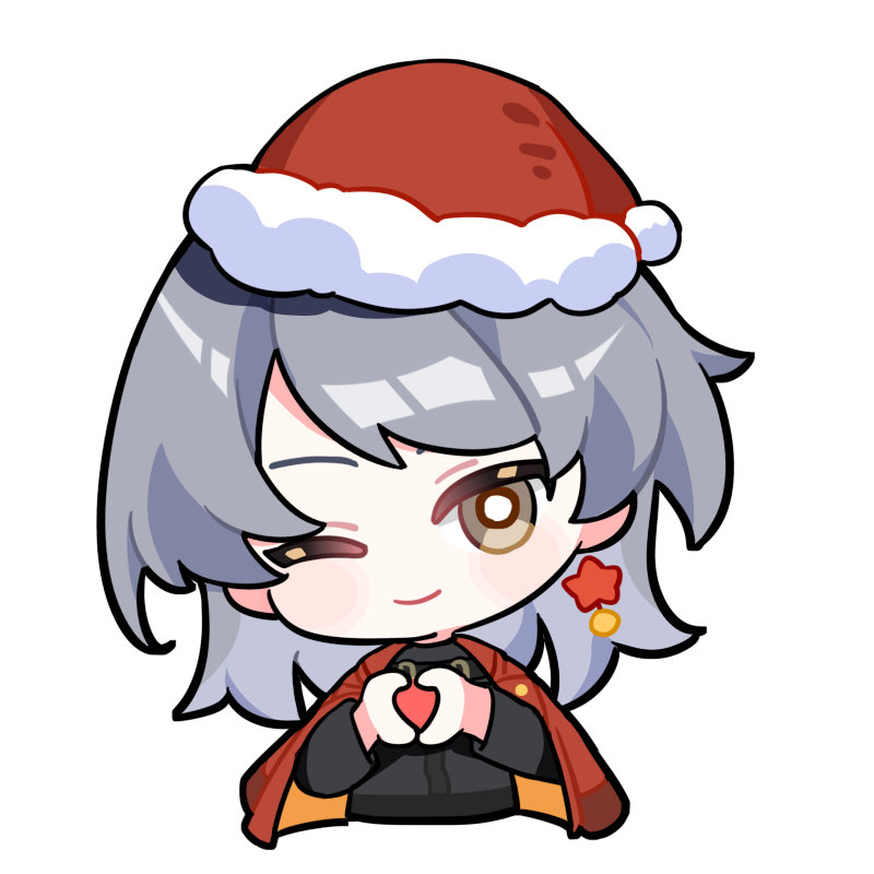 《无期迷途》圣诞节表情包第一弹放送~ 可爱QQ人[干饭人]   