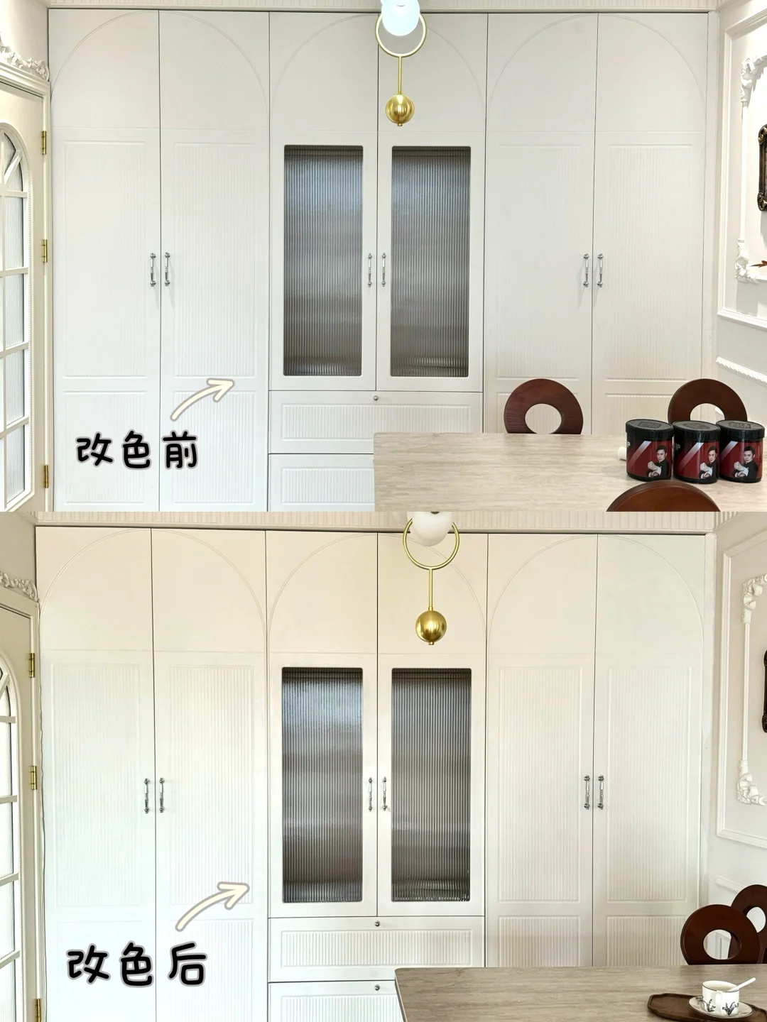 吸塑门，全屋定制的衣柜门也可以自己改色了