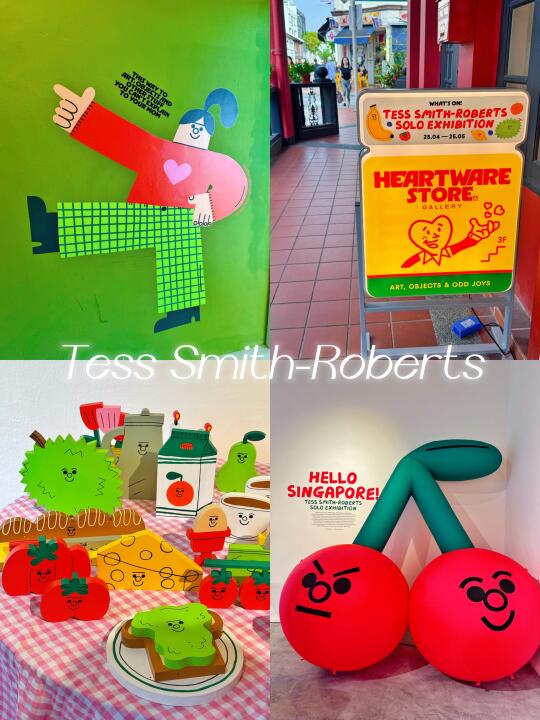 📍看展｜英国插画家个展 - 你好~新加坡🇸🇬