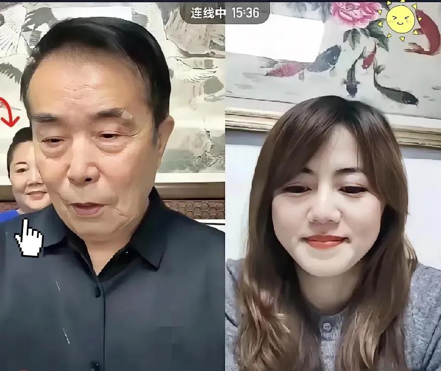 没有强大的内心
真吃不了这碗饭

老艺术家何庆魁带着小20岁的老伴、继女一起直播