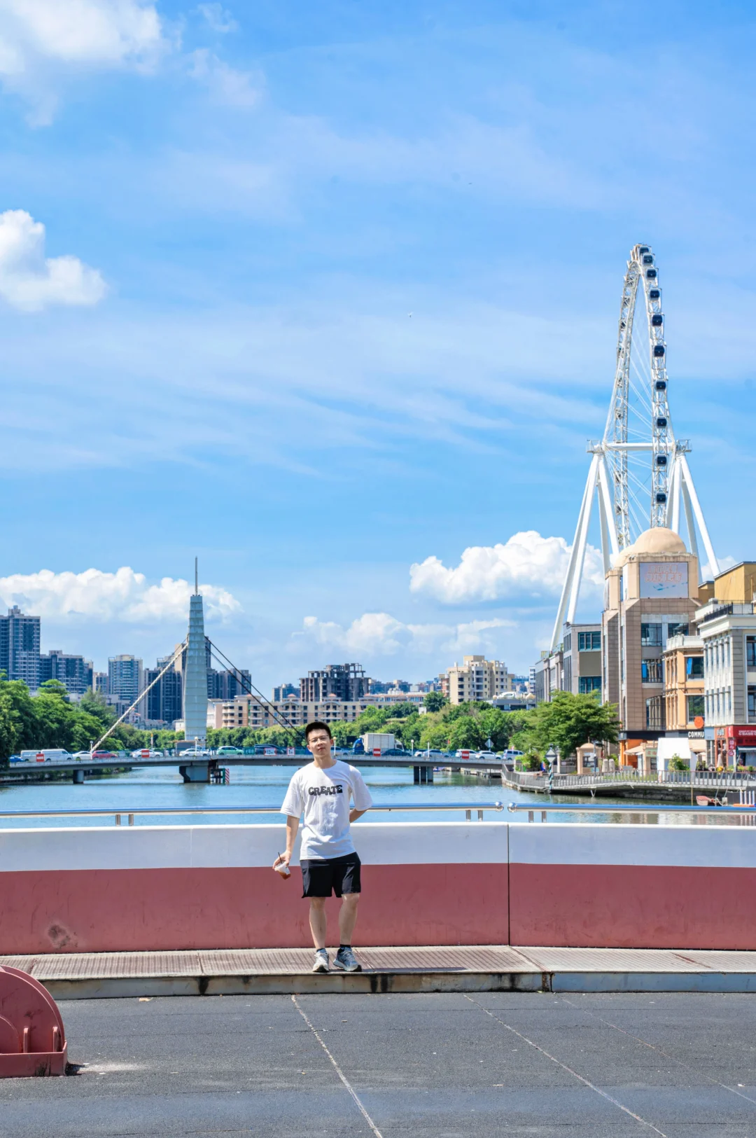 为了这几张照片，特意穿越深中通道去打卡！