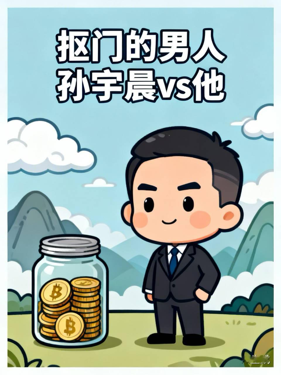 全网都在笑孙宇晨的抠门，其实我也知道这么一个男人，不知道他俩抠门起来谁更胜一筹。