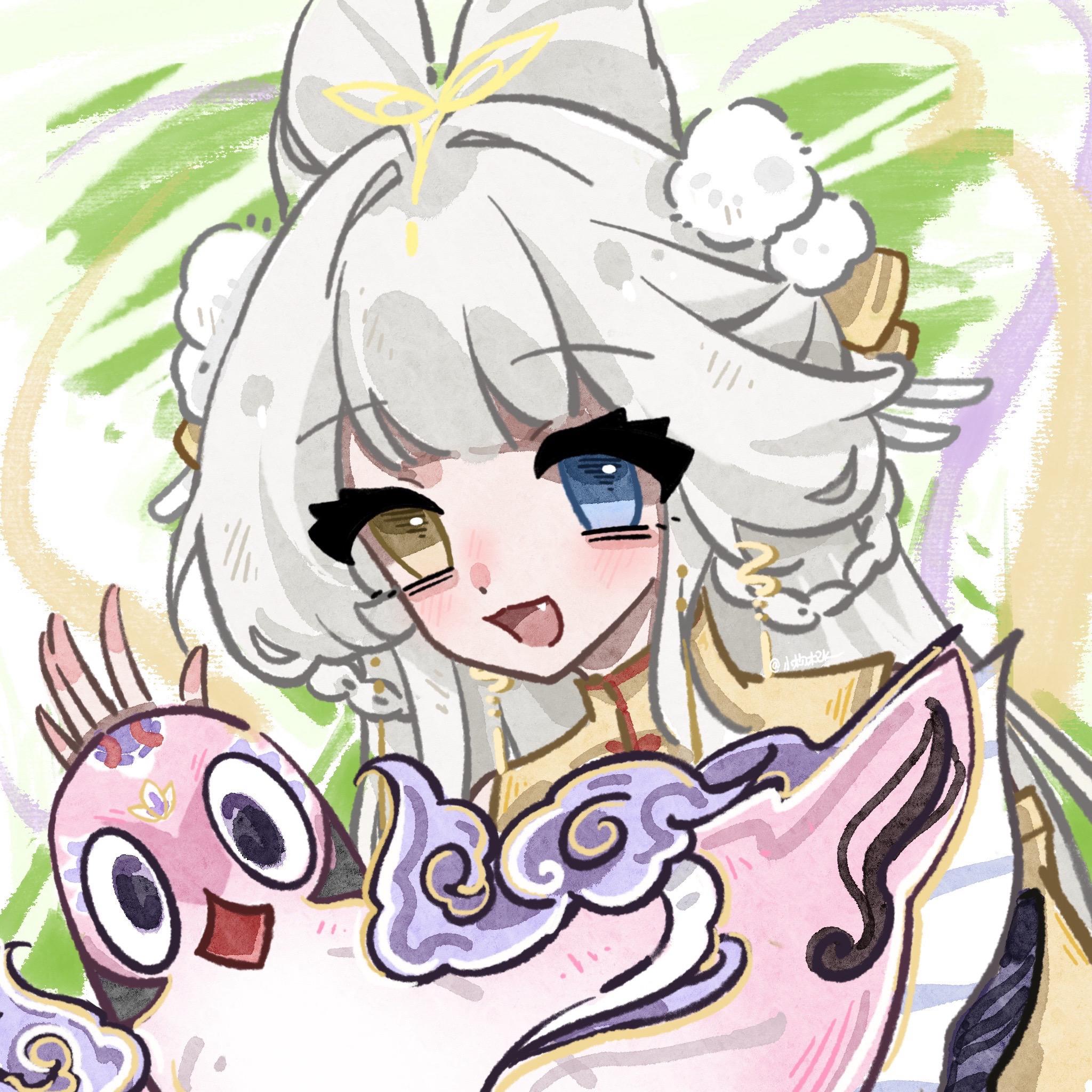 师兄，和莉莉一起去放风筝吧～
