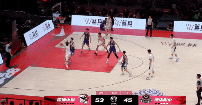 耐高总决赛：卓赫接球顺势上篮打进，回浦领先分数来到10分