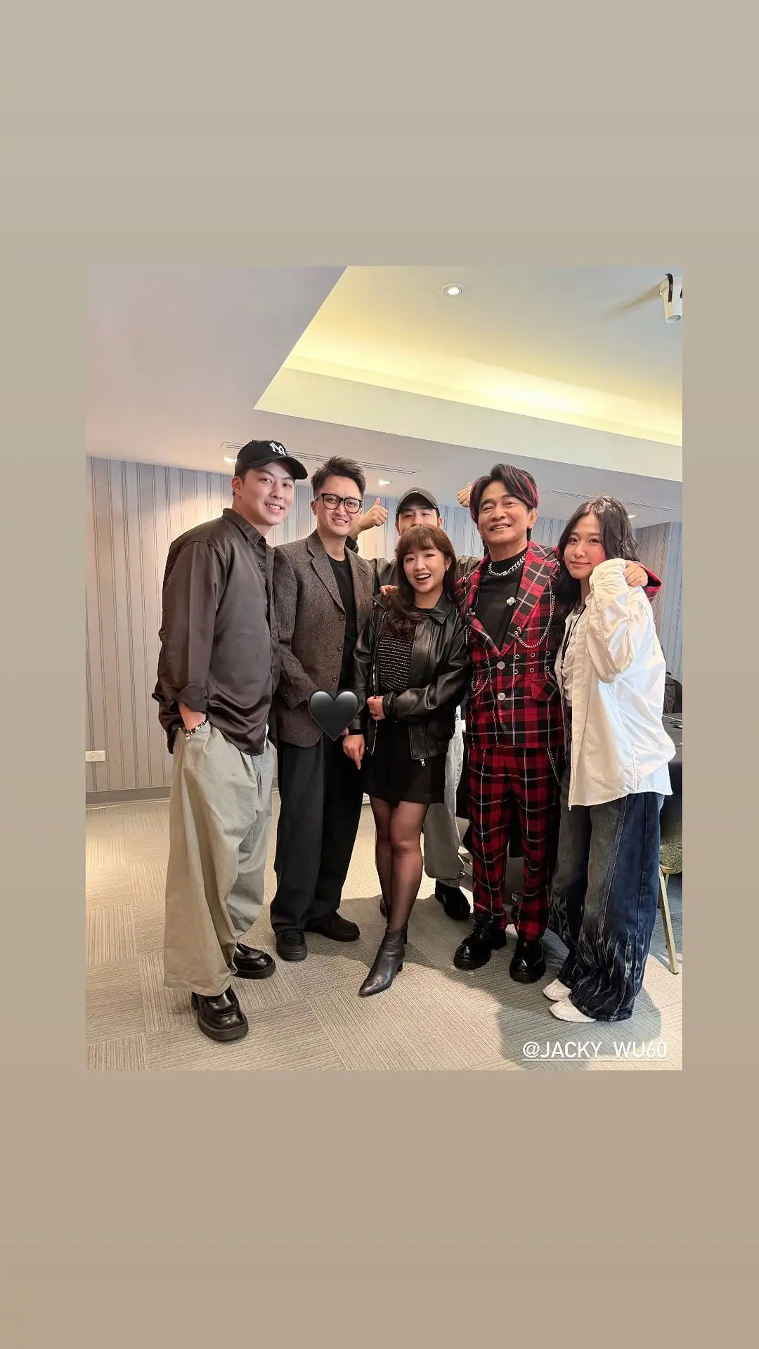 吴宗宪演唱会，全家到场支持。