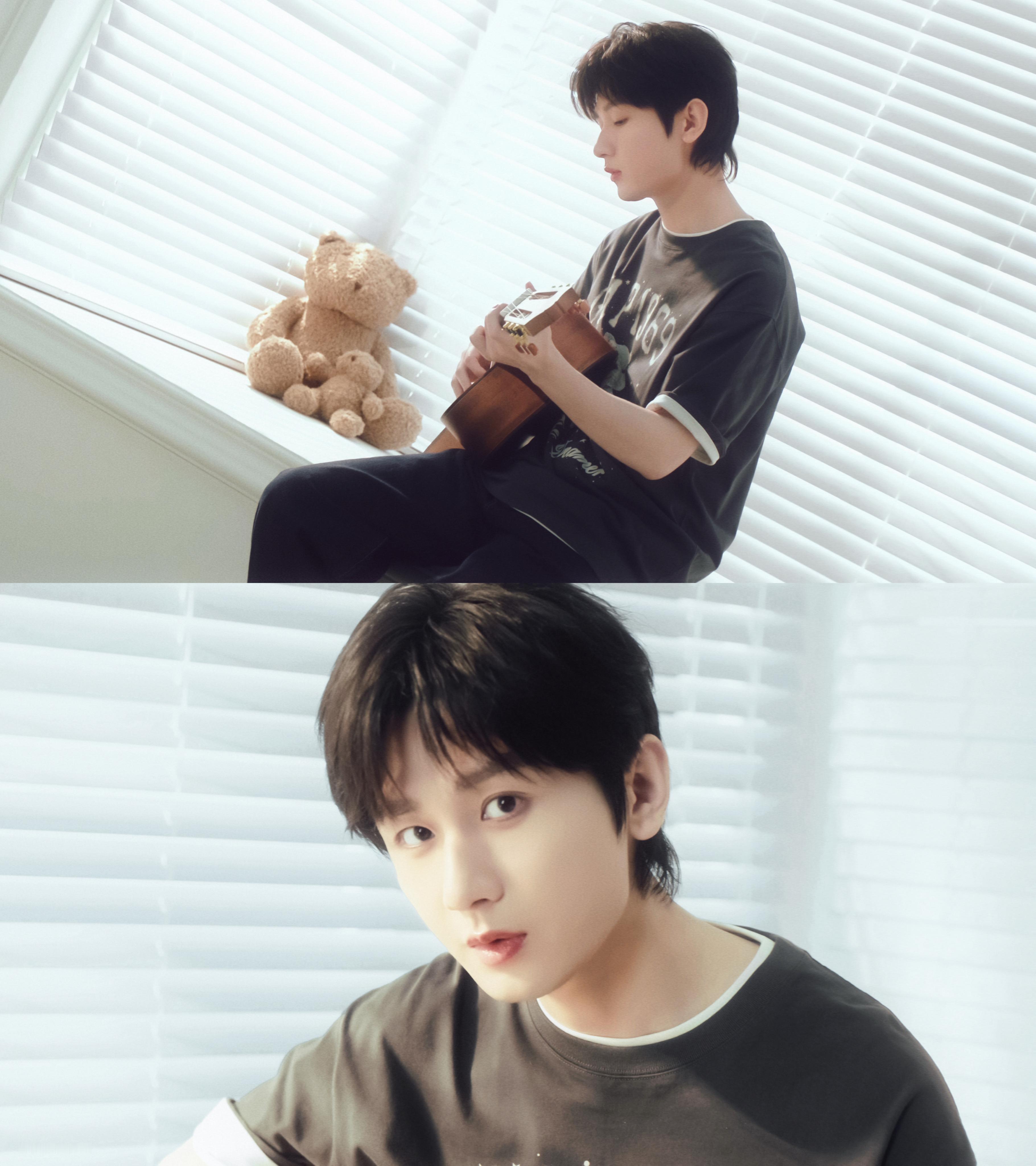 ⸝⸝         🎸像光一样温柔GAP中国品牌代言人成毅