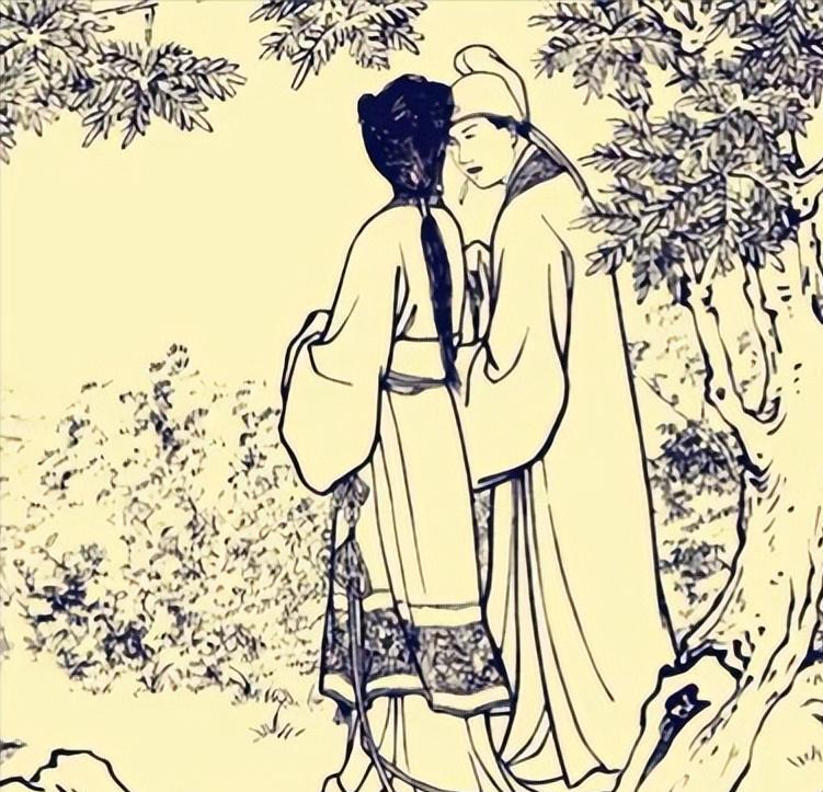 古时，有一妇人与丈夫失散，被将军所获，并娶做夫人。几年后，妇人在一艘船上遇到沦为