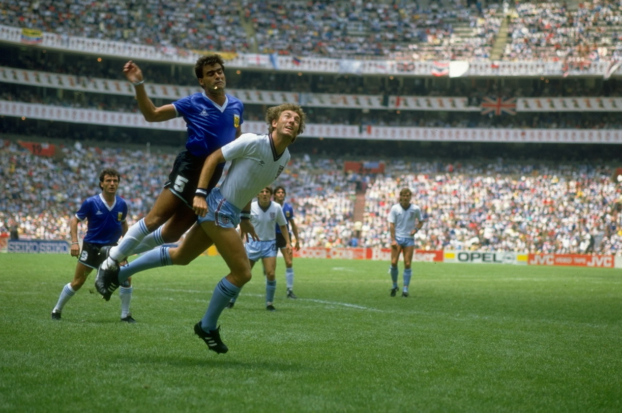 世界杯 历史上的今天：1986年6月22日，世界杯1/4决赛，阿根廷vs英格兰。