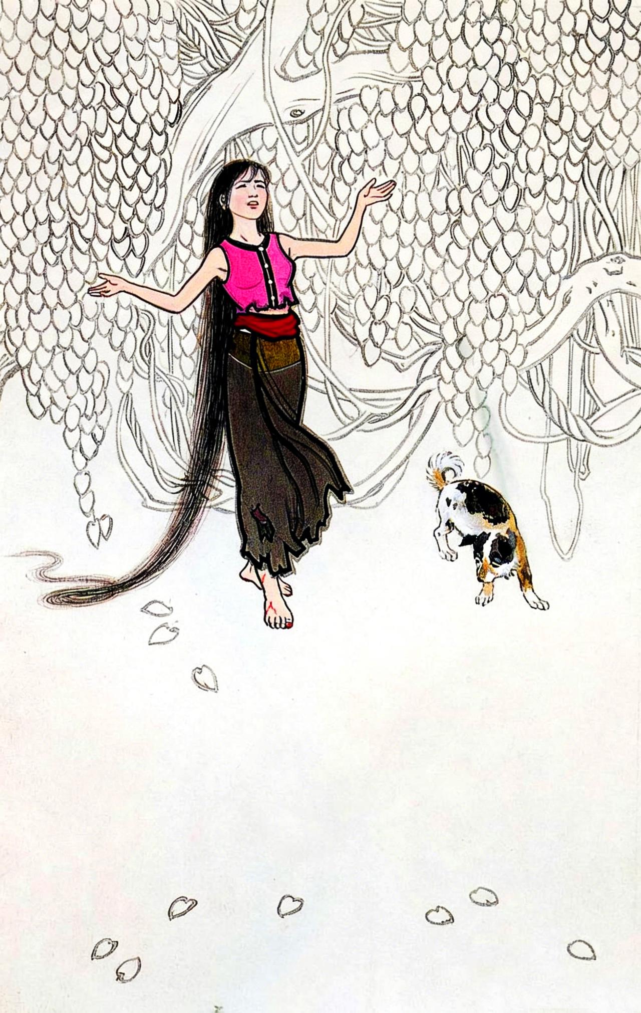 中国风绝美插画！杨永青笔下浪漫的东方美学

这是一组绝美的 60 年代民族题材插