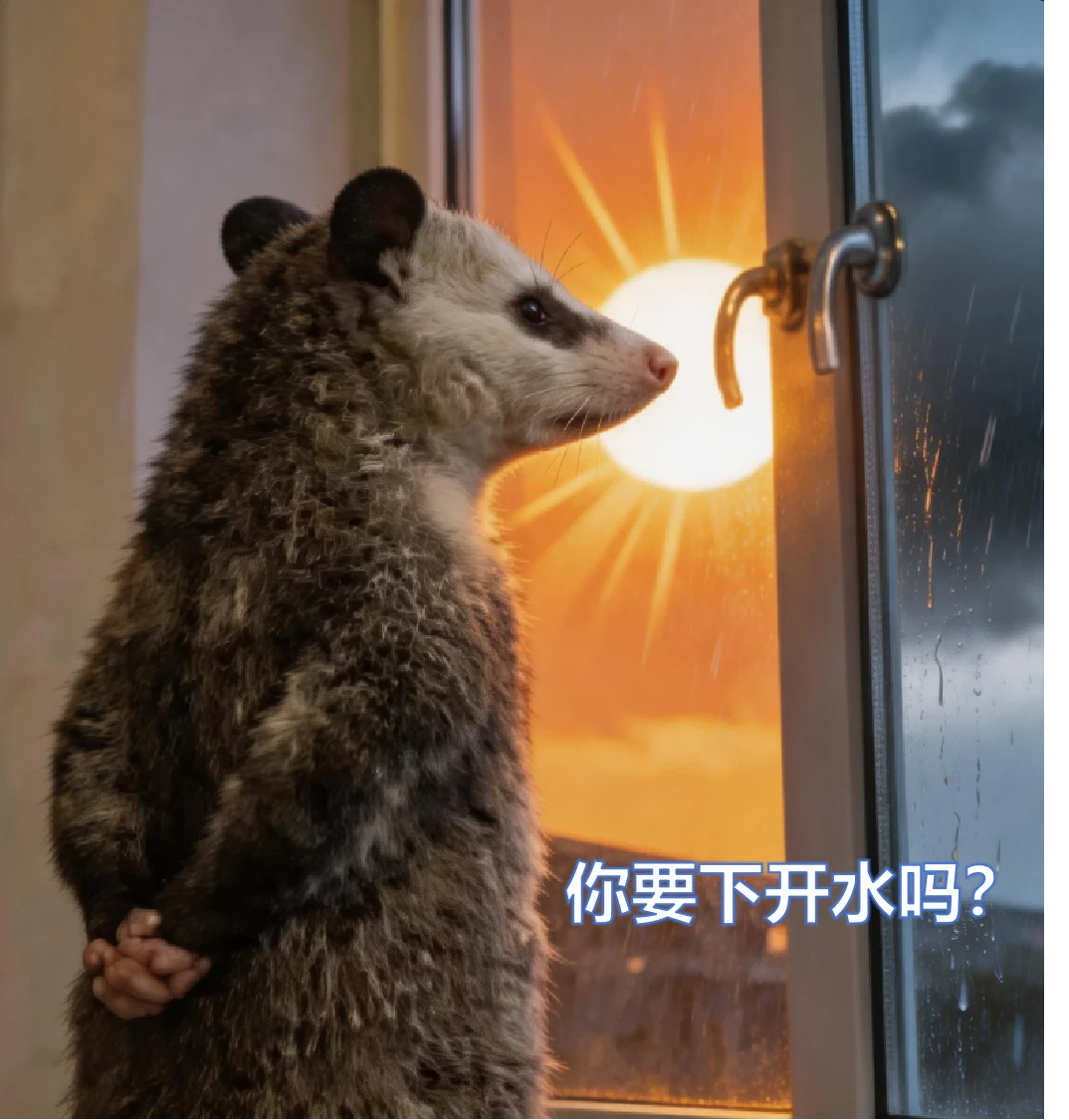 广州热到融化，台风来救？🌪️