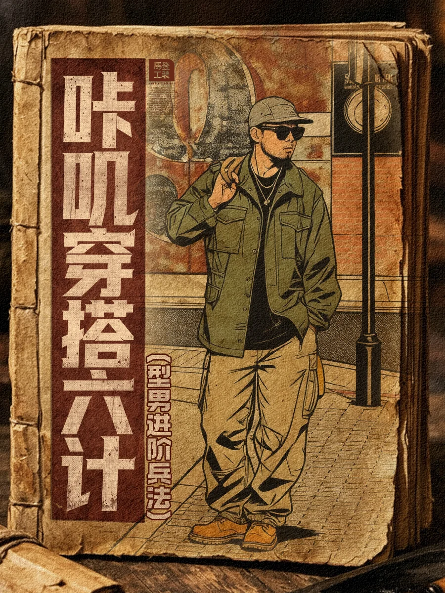 穿搭兵法已就位，咔叽六计带你型格上分