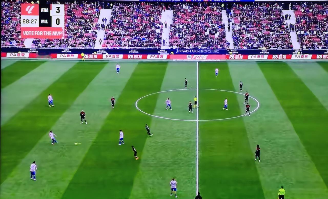 马竞西甲3:0胜马略卡，马竞现状如果小蜘蛛突前踢前锋，冈萨雷斯加阿尔马达都在场还