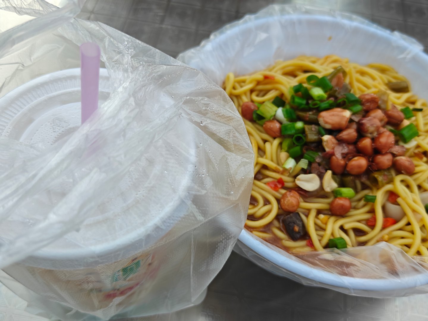 今天吃热干面！我的快乐源泉