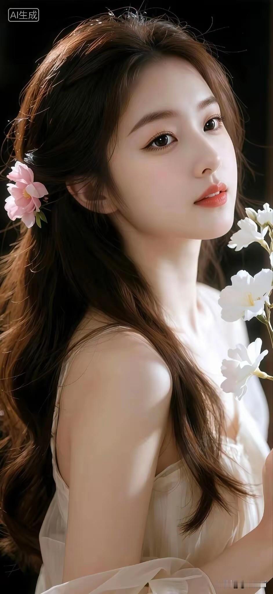 温柔少女与樱花的浪漫邂逅🌸💕