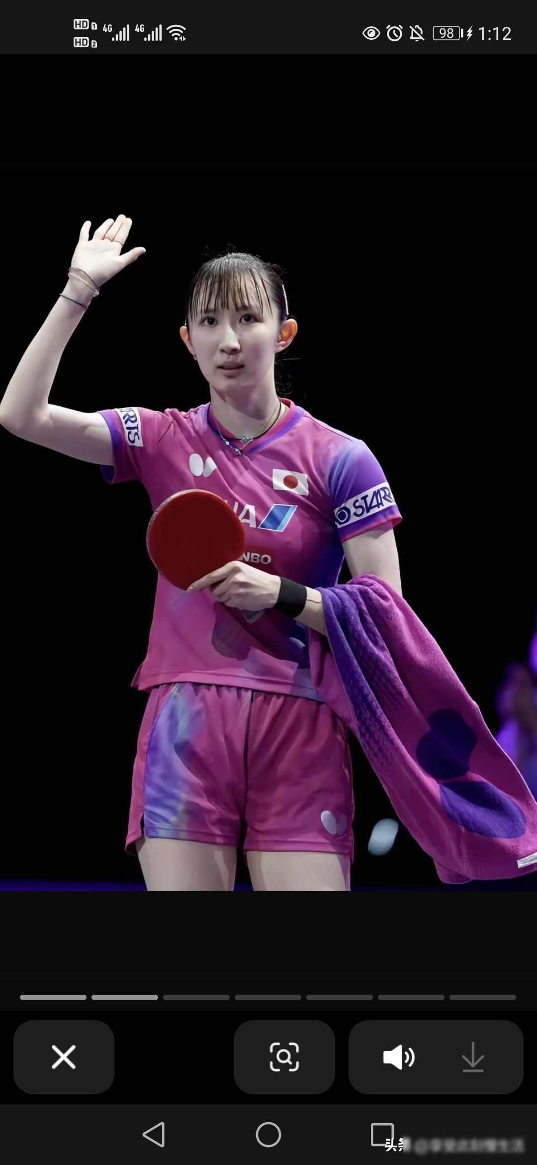 早田希娜赢了，张本美和哭了，日本乒坛乱了

在昨天马斯喀特站的女单决赛中，早田希