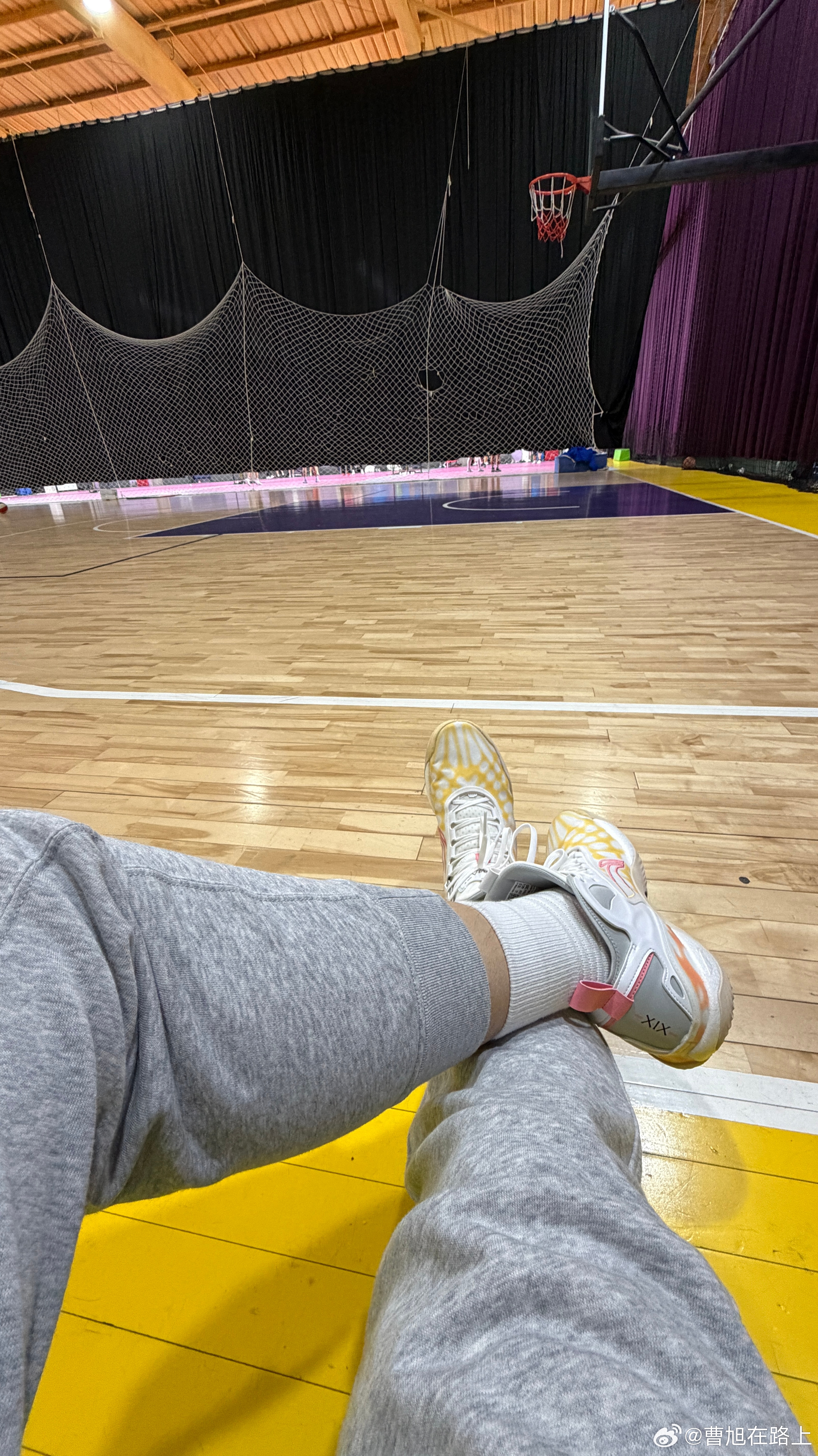 今晚是高中生局能给我累成驴 这孩子们真能跳运动改变世界 投个回家球走了🏀我的日